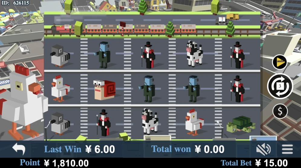 Crossy Road Chicken Game